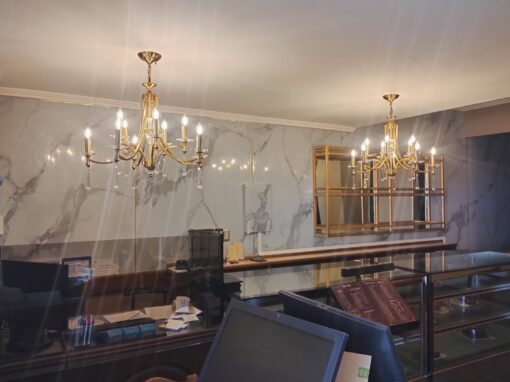 Remodelación salón de te Cioccolata playa brava 2024