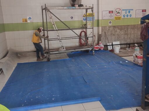 Remodelación sala basura terminal Agropecuario Iquique 2025